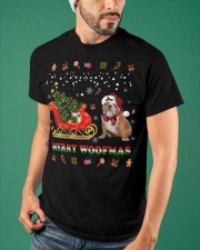 Christmas Tshirt design for Bulldog lover Classic T-Shirt apparel-classic-tshirt-lifestyle-front-87