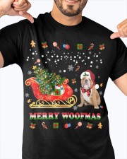 Christmas Tshirt design for Bulldog lover Classic T-Shirt apparel-classic-tshirt-lifestyle-front-92