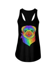 Mr PUG Ladies Flowy Tank tile