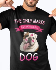 The only Marks Tshirt design for Bull Dog lover Classic T-Shirt apparel-classic-tshirt-lifestyle-front-92