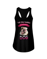 The only Marks Tshirt design for Bull Dog lover Ladies Flowy Tank tile