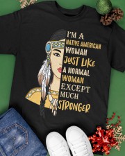 I am Native american women Tshirt Classic T-Shirt apparel-classic-tshirt-lifestyle-back-69