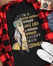 I am Native american women Tshirt Classic T-Shirt apparel-classic-tshirt-lifestyle-front-163
