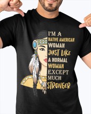 I am Native american women Tshirt Classic T-Shirt apparel-classic-tshirt-lifestyle-front-92
