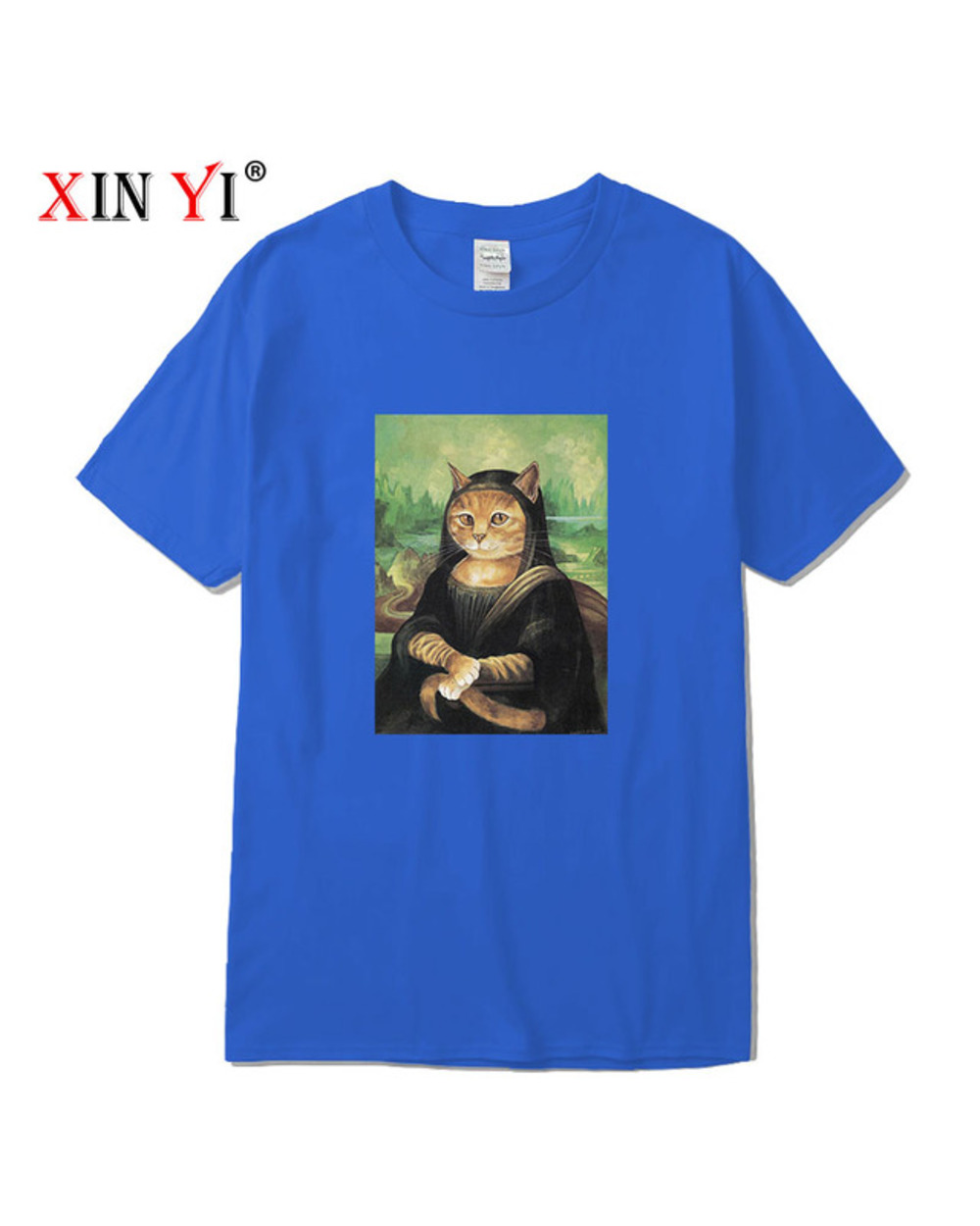 Mainecoon cat men tshirt High Quality cotton casual o-neck short sleeve t-shirt male tee tops template