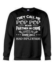 Pop Pop Dad Shirt Fathers Day Christmas Crewneck Sweatshirt thumbnail