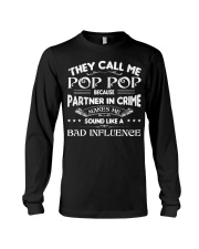Pop Pop Dad Shirt Fathers Day Christmas Long Sleeve Tee thumbnail