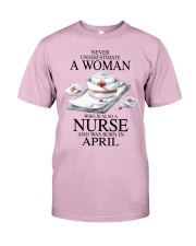 nurse a woman April Classic T-Shirt tile
