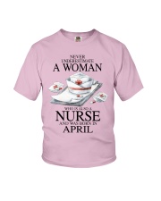 nurse a woman April Youth T-Shirt tile