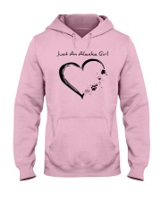 Just An Alaska Girl Hooded Sweatshirt front