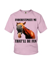 horse that'll be fun Youth T-Shirt tile