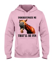 horse that'll be fun Hooded Sweatshirt tile