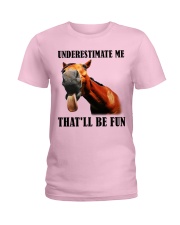 horse that'll be fun Ladies T-Shirt tile