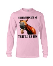 horse that'll be fun Long Sleeve Tee tile