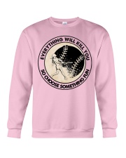 softball something fun Crewneck Sweatshirt tile