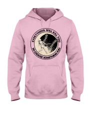 softball something fun Hooded Sweatshirt tile
