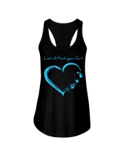 Michigan Blue Heart NL Beer Ladies Flowy Tank tile