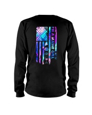 Maine Girl USA Flag Long Sleeve Tee tile