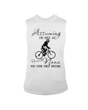 cycling assuming normal nana Sleeveless Tee tile