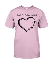 Just An Alberta Girl Horse NL 1 Classic T-Shirt tile