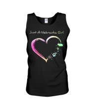 Just A Nebraska Girl Unisex Tank tile