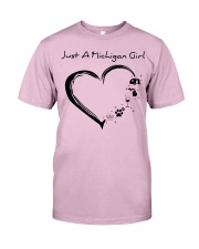 Camping Heart Michigan Girl Classic T-Shirt tile