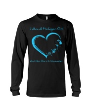 Michigan Girl Heart November Long Sleeve Tee tile