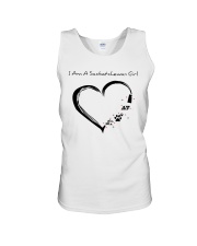 Saskatchewan Girl Heart NL Unisex Tank tile