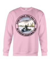 snowmobile something fun Crewneck Sweatshirt tile