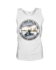 snowmobile something fun Unisex Tank tile