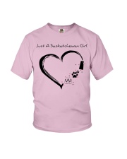 Just A Saskatchewan Girl NL Youth T-Shirt tile