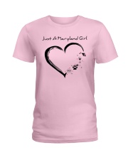Just A Maryland Girl Ladies T-Shirt tile