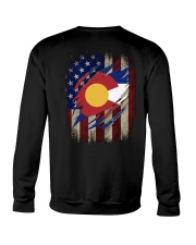 Colorado Usa Flag Crewneck Sweatshirt tile