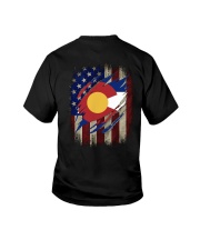 Colorado Usa Flag Youth T-Shirt tile