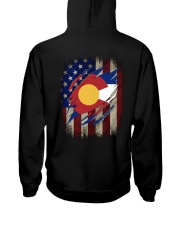 Colorado Usa Flag Hooded Sweatshirt tile