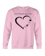 Just A Washington Girl Crewneck Sweatshirt tile