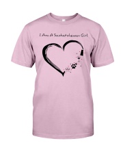 Saskatchewan Girl Heart Classic T-Shirt tile