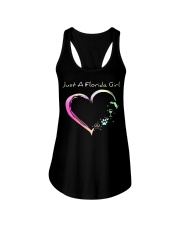 Just A Florida Girl Ladies Flowy Tank tile