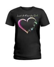 Just A Florida Girl Ladies T-Shirt tile