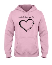 Just A Georgia Girl Hooded Sweatshirt front