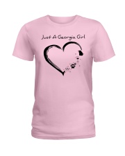 Just A Georgia Girl Ladies T-Shirt tile
