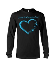 Florida Blue Heart Long Sleeve Tee tile