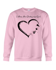 Ontario Girl Heart Crewneck Sweatshirt tile