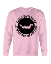 easily distracted dragon boat Crewneck Sweatshirt tile