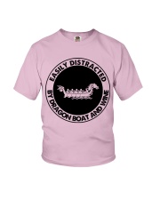 easily distracted dragon boat Youth T-Shirt tile