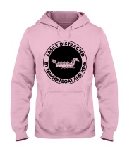 easily distracted dragon boat Hooded Sweatshirt tile