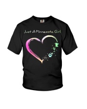 Just A Minnesota Girl Youth T-Shirt tile
