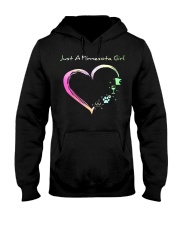 Just A Minnesota Girl Hooded Sweatshirt tile