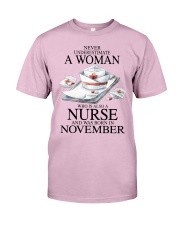 nurse a woman November Classic T-Shirt tile