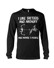 archery and tatoos Long Sleeve Tee tile